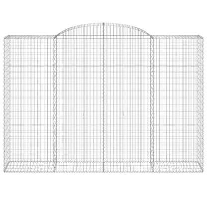 Cestas De Gaviones 3 Uds Forma De Arco Hierro 300x50x200/220 Cm_3