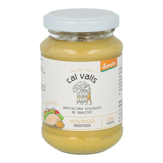 Mostaza Fina ECO Cal Valls, 200 g