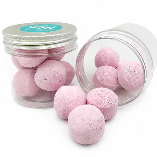Tarro 7 Mini Bombas Efervescentes Manicura Y Pedicura - Ablandan Durezas, Uñas Y Cutículas - Aroma Fruta De La Pasión_0