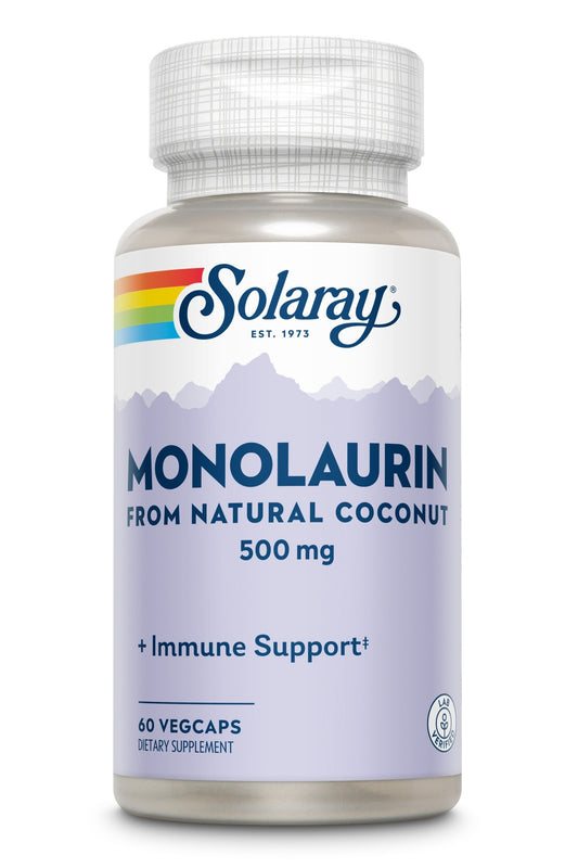 Monolaurin 500mg Solaray 60 cápsulas