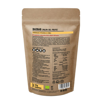 Baobab Bio En Polvo 125g- Orgánica Superfoods_1