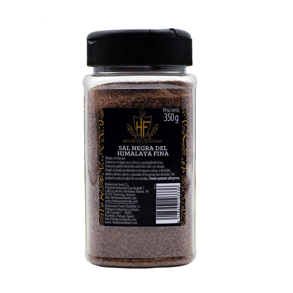 Golden Peacock Sal Negra Fina Del Himalaya 350 G_0