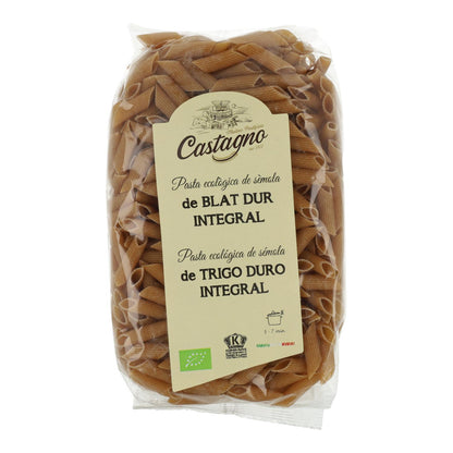 Macarrones de Trigo Integral ECO Castagno 500 g
