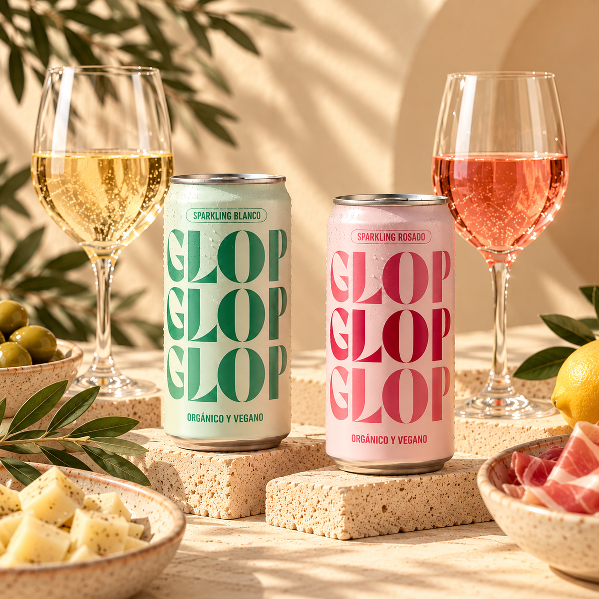 Pack 4 Latas Vino Espumoso Blanco Eco Vegano Lata 200ml_2