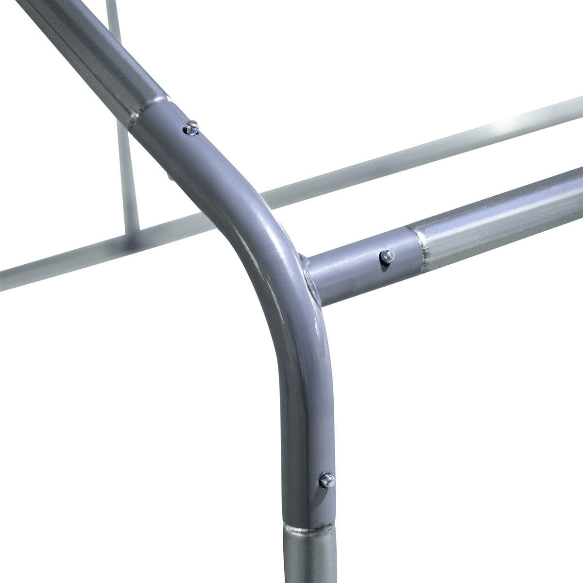 Gallinero Exterior Pawhut Acero Galvanizado Plata 280x190x195 Cm_4