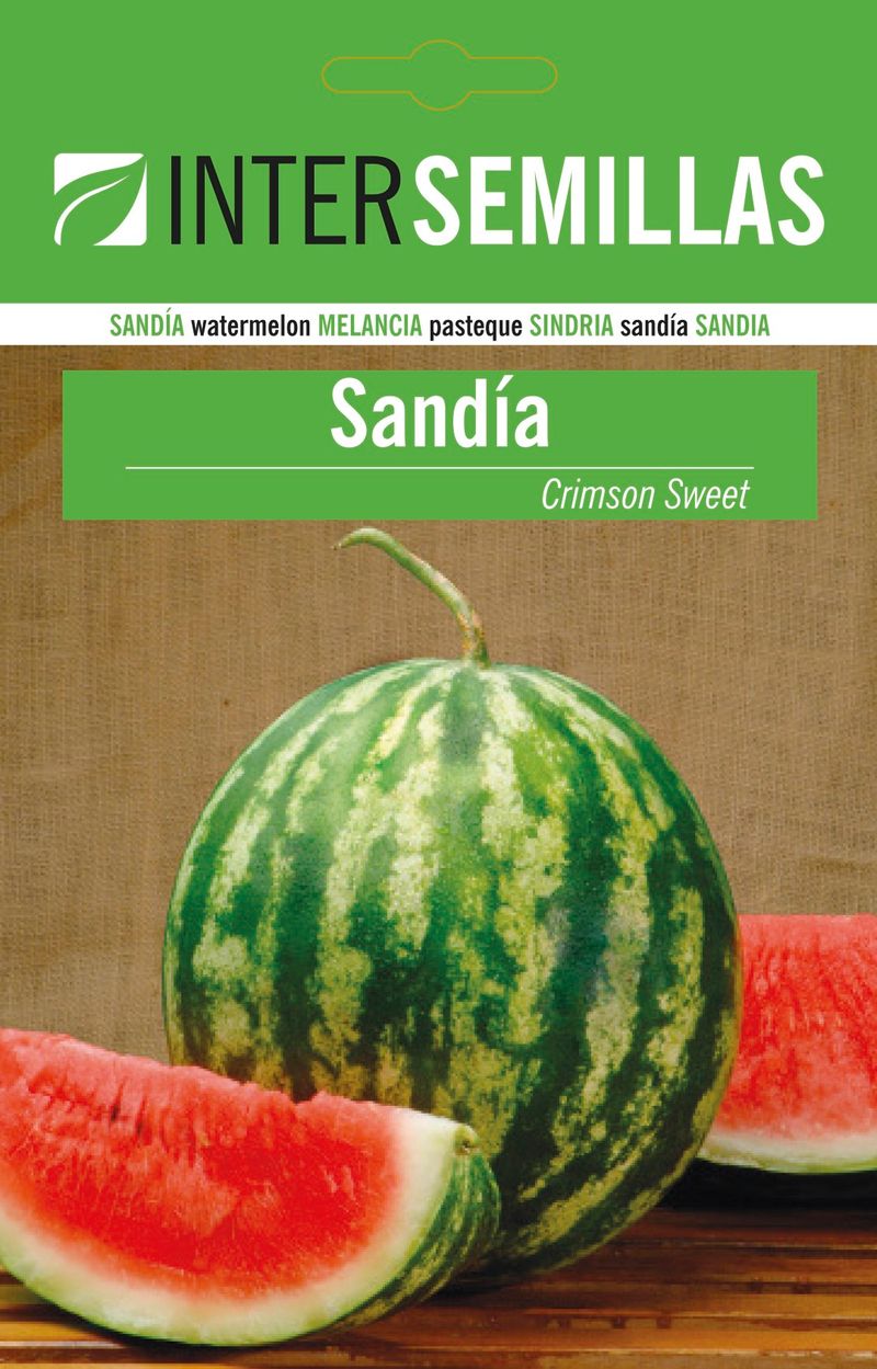 Sobre De Semillas De Sandia Crimson Sweet_0
