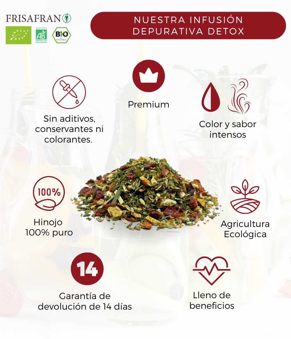 Infusión Depurativa Detox |granel| Calidad | Frisafran 100 G_3