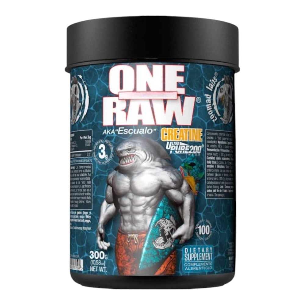 One Raw Creatine Ultra Pure 200 Mesh 300 Gr Neutro_0