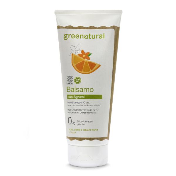 Acondicionador cabello cítricos ecobio, Greenatural 200 ml