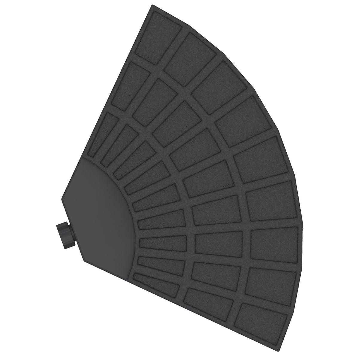 Base De Sombrilla Outsunny Hdpe Negro 48x48x8 Cm_4
