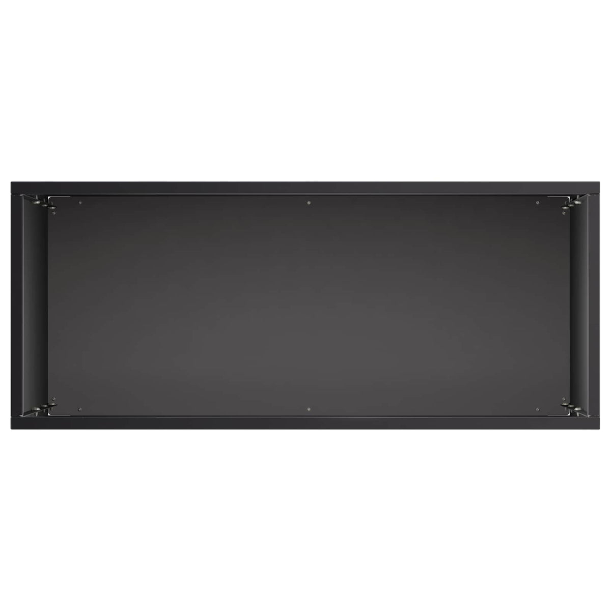 Macetero De Jardín Negro 40 X 20 X 75 Cm Acero Laminado En Frío_3