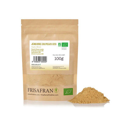 Jengibre En Polvo Ecológico | Calidad | Frisafran 40 G_2