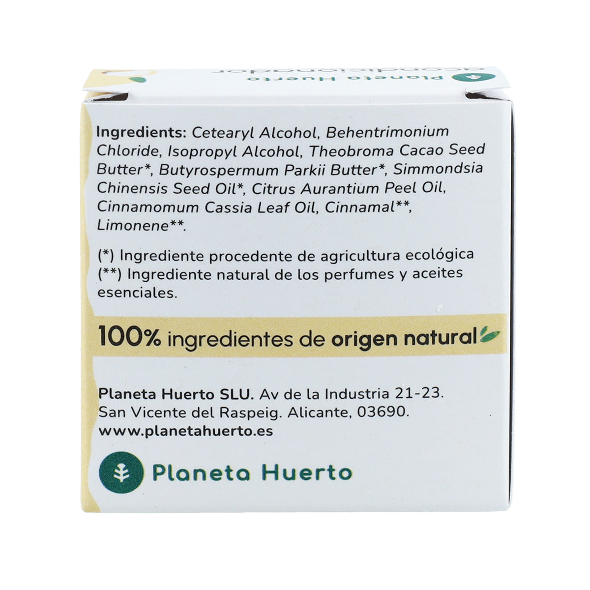 Acondicionador sólido reparador Planeta Huerto 70 gr