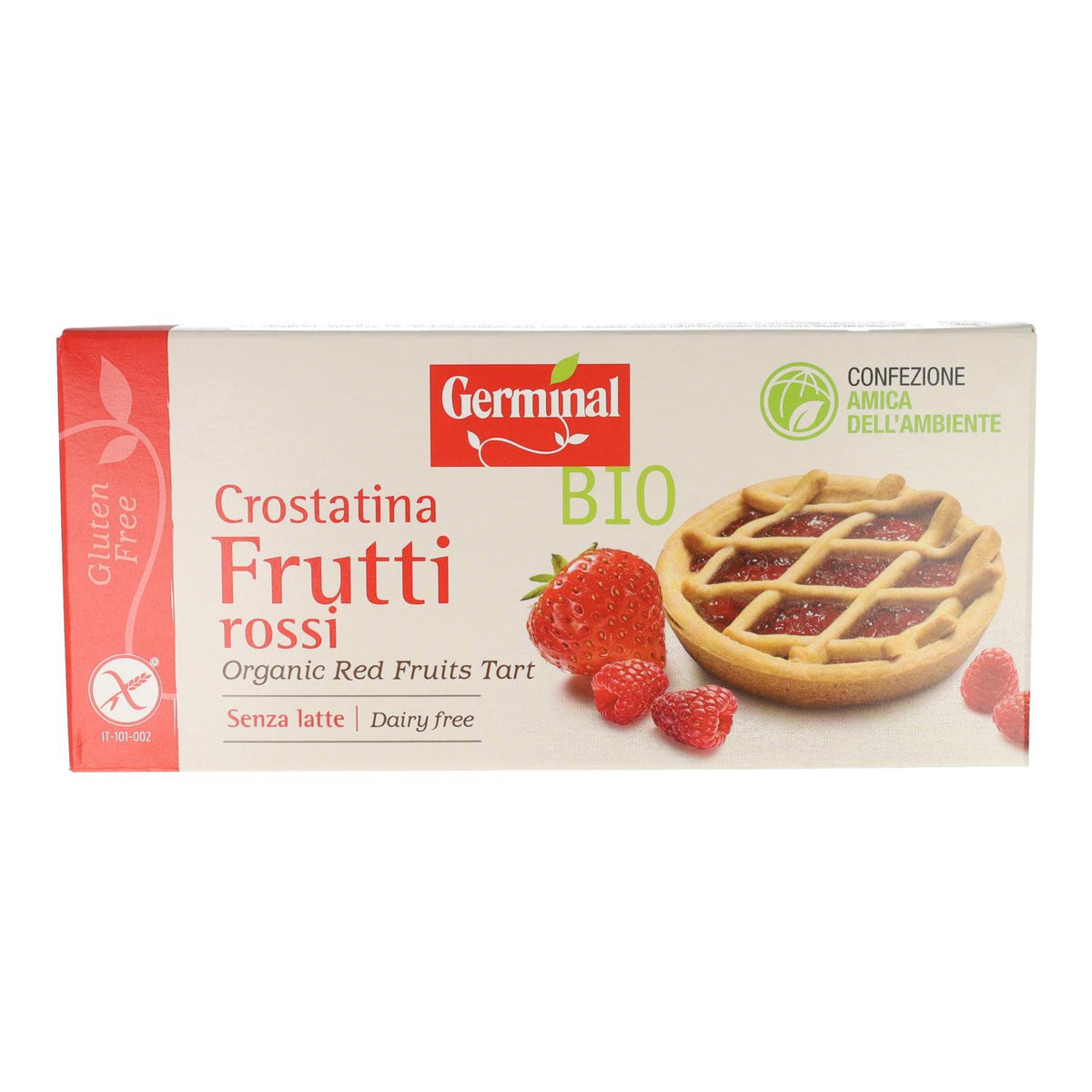 Tartaleta de Frutos Rojos sin gluten Germinali 200 g