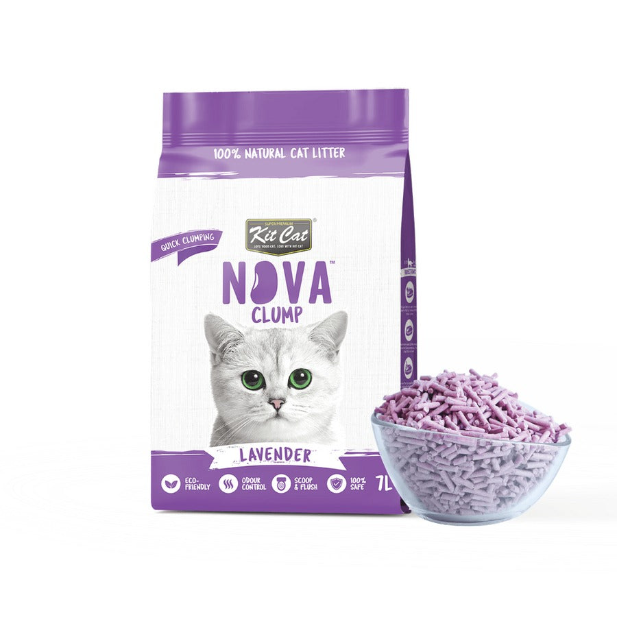 Pack 2x Kit Cat Arena Eco Nova Pack Ahorro - Lavender 7 L Arena para gatos