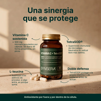 Vitamina C + Tetrasod® 60 Cápsulas Synsera Labs_4