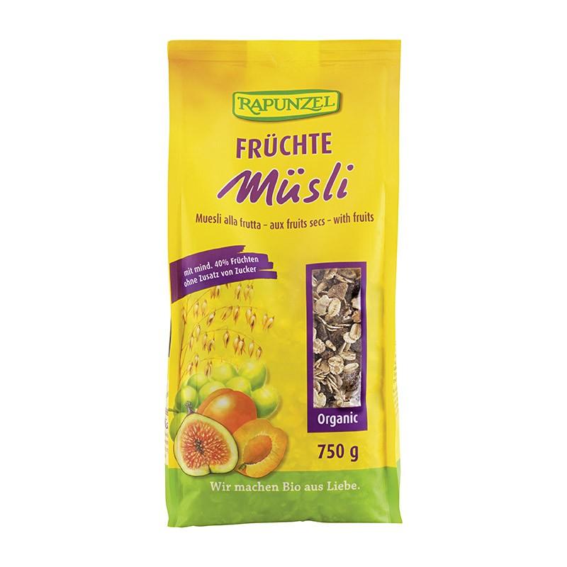 Muesli de Frutas Rapunzel, 750 g