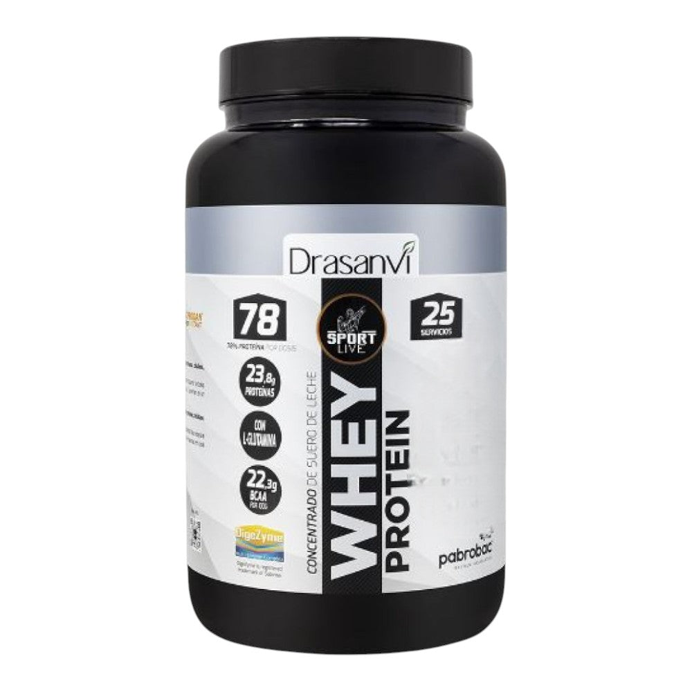 Sport Live Whey Protein Concentrada 750 Gr Neutro_0