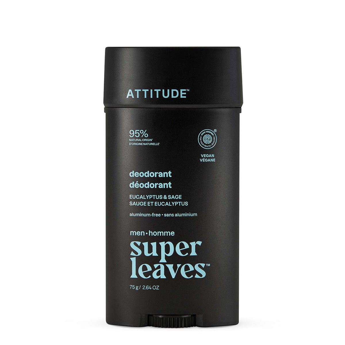 Super leaves men Desodorante Eucalipto & Salvia 75 g