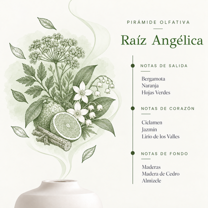 Esencia Hidrosoluble Raíz Angélica SYS Aromas 50 ml | Aroma Herbal y Balsámico | Para Humidificadores y Difusores_1