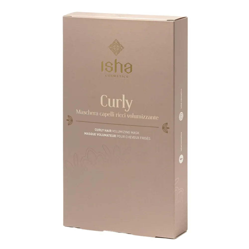 Isha Cosmetics Mascarilla Capilar Curly Volumen Rizos 100g_0