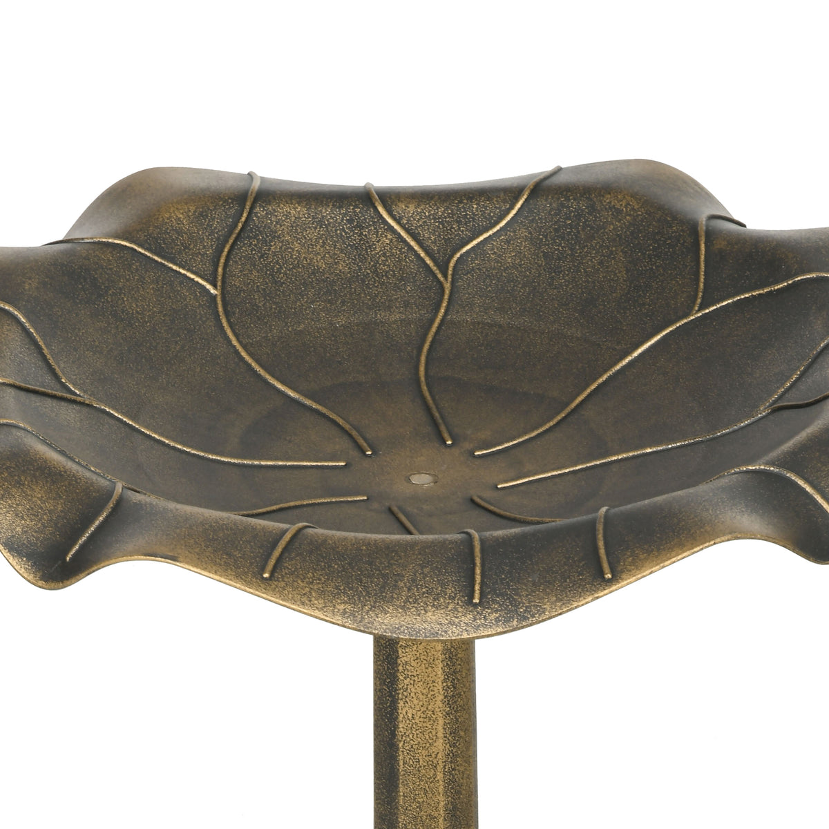 Baño Para Pájaros Outsunny Pp Bronce 50x50x71 Cm_3