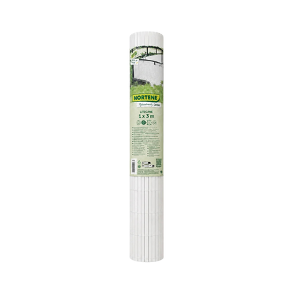 Cañizo Pvc Lite D/c 16mm Blanco - Ideal Para Jardines - 2x3 M - Multicolor_0