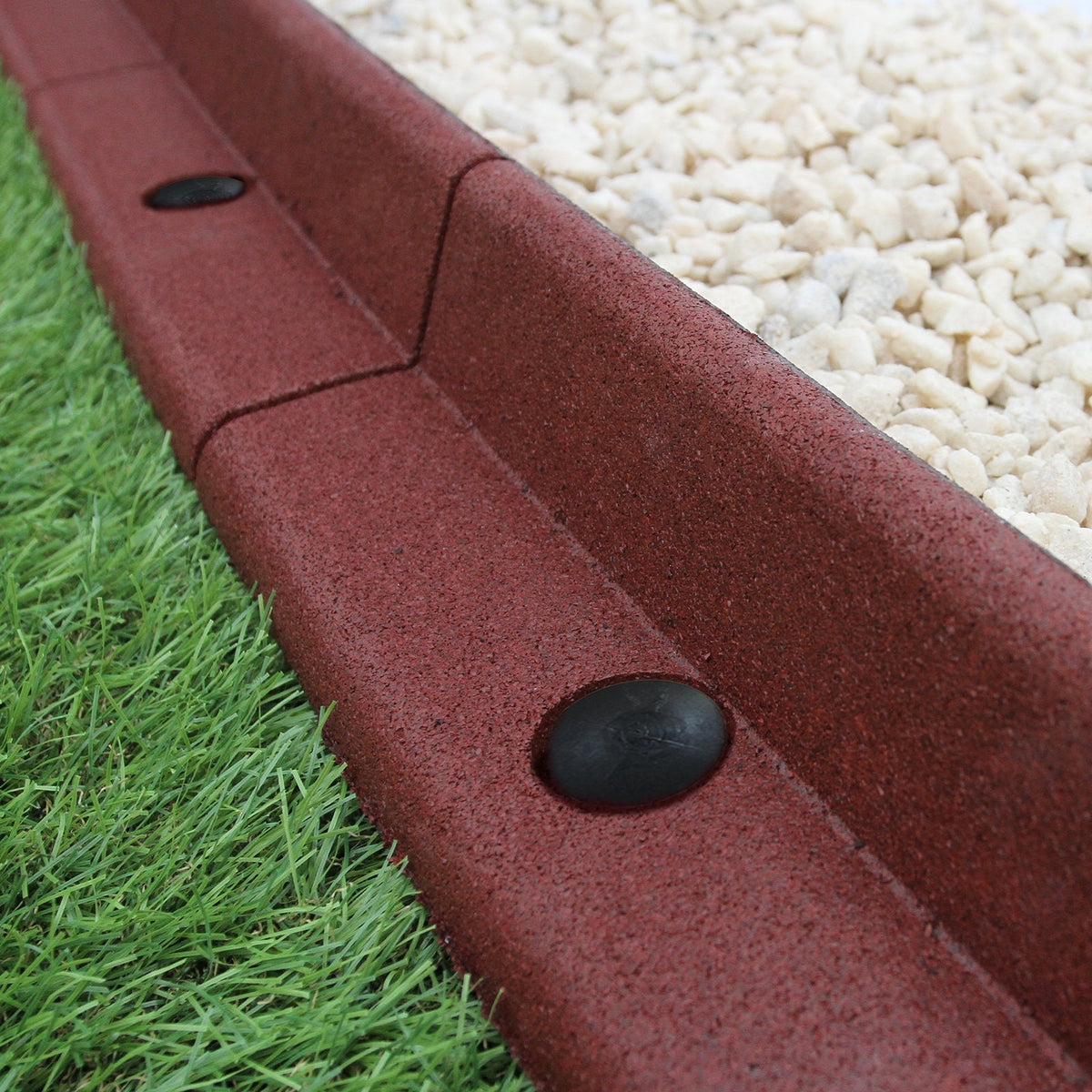Bordes De Césped Terracota Flexibles Jardín Bordes De Césped Paquete De 4 X 1.2m_2