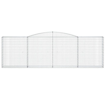 Cestas Gaviones 20 Uds Forma De Arco Hierro 400x30x120/140 Cm_3