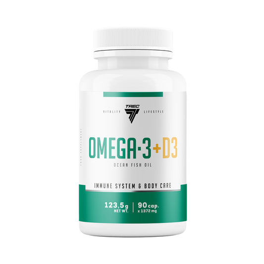 Omega 3 + D3 90 Caps Trec Nutrition_0