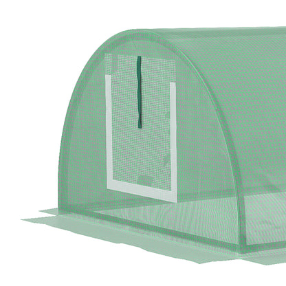 Invernadero Pequeño Outsunny Pe, Acero Verde 200x80x45 Cm_4
