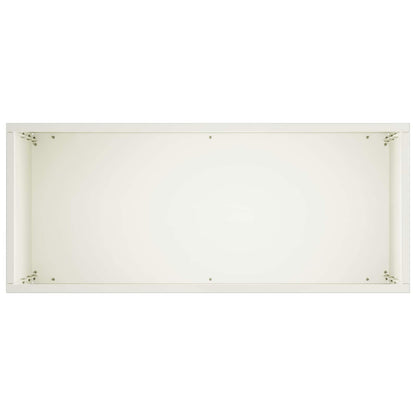 Macetero De Jardín 2 Uds. Blanco 40 X 20 X 75 Cm_4