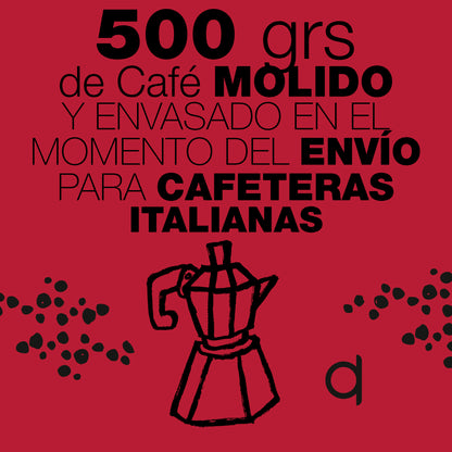 Cafe Sin Intermediarios Café Colombia Besos Molido Italiana (moka) 500 G_1