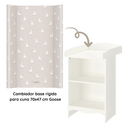 Cambiador Base Rígida Para Cuna 70x47 Goose_1