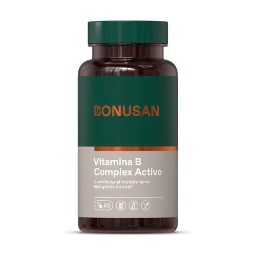 Vitamina B Complex activo Bonusan 60 cápsulas
