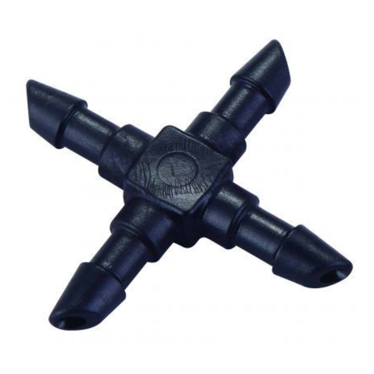 Cruz microtubo 4 mm Planeta Huerto 10 unidades
