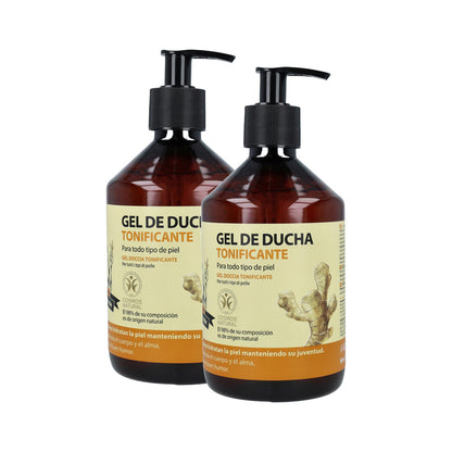 Pack 2x Gel ducha energizante todo tipo de pieles Oma Gertrude 500 ml