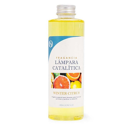 Pack Ahorro Lámpara Catalítica Drops Orange + Fragancia Winter Citrus 200ml + Limpiador Neutro 200ml + Mecha Repuesto_4