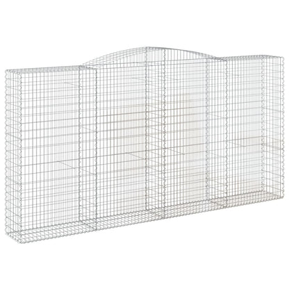 Cestas De Gaviones 6 Uds Forma De Arco Hierro 400x50x200/220 Cm_2