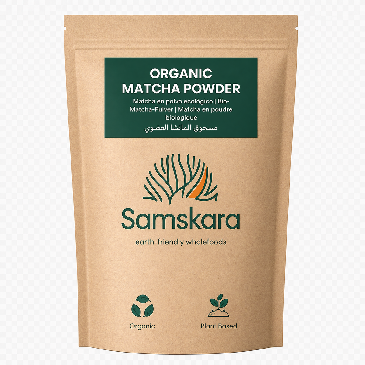 Matcha En Polvo Bio - 1kg (2 X 500g En Bolsas Opacas Anti-luz) | Superalimento Ecológico Vegano Para Batidos, Smoothies_0