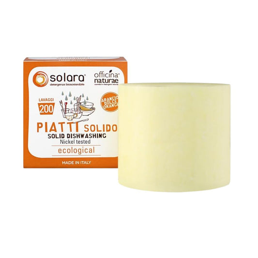 Detergente Platos Sólido Naranja 80 gr Officina Naturae