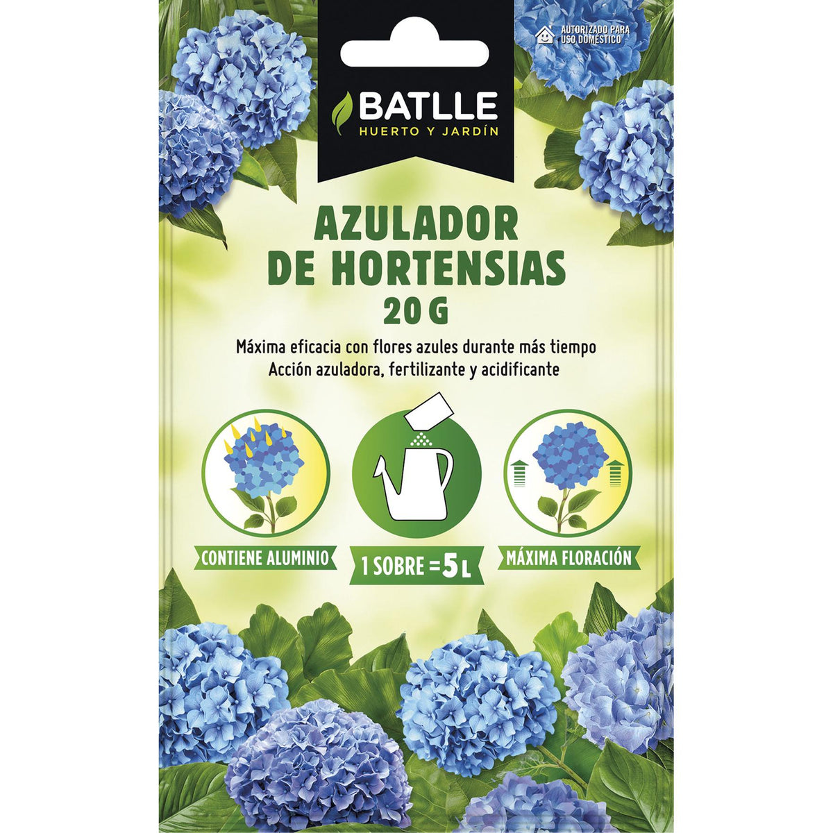Azulador de Hortensias sobre para 5 L Batlle