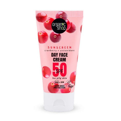 Pack Ahorro Crema Facial SPF50 &amp; Loción Corporal SPF30 Organic Shop 50 + 150 ml