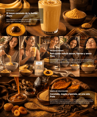Lúcuma En Polvo Bio - 500g | Superalimento Ecológico Vegano Para Batidos, Smoothies Y Zumos - caducidad 02/2027_4