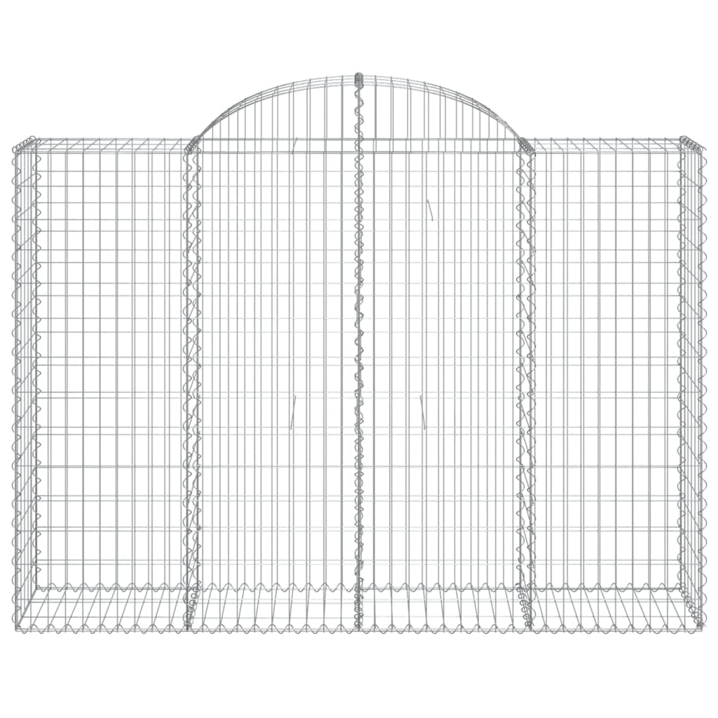 Cestas Gaviones 50 Uds Forma De Arco Hierro 200x50x140/160 Cm_3