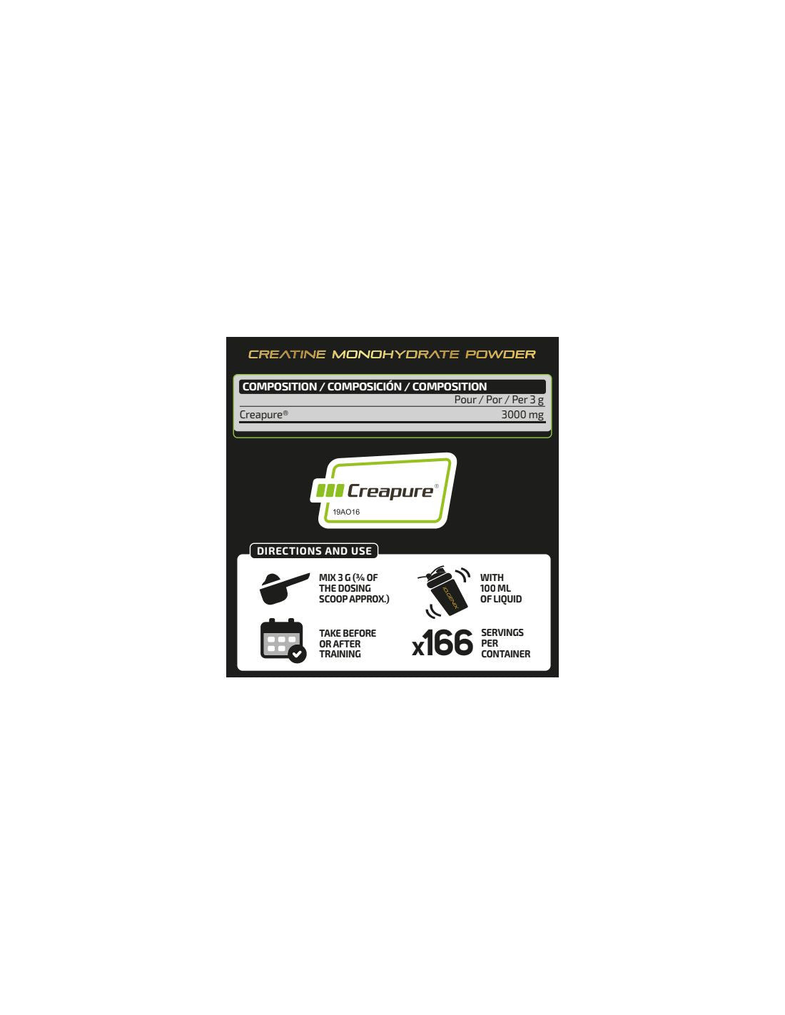 Crealuxe - 500g - Tuti Fruti - Creatina Monohidrato - Io.genix_5