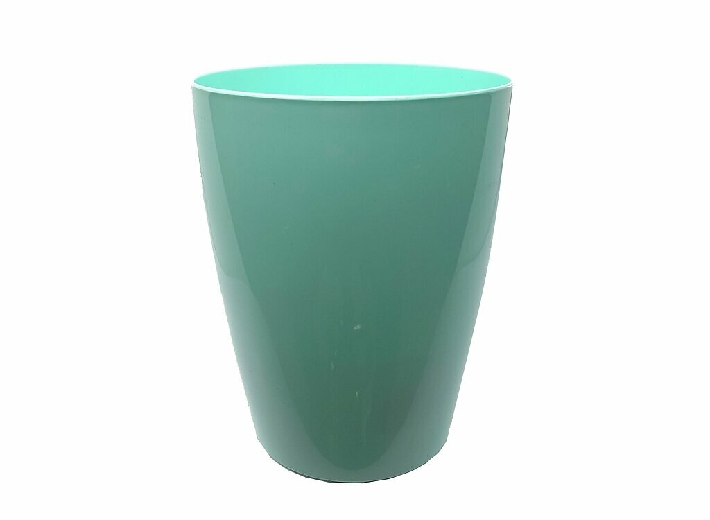 Macetero Verde De Plástico Para Orquídea 12,7cm_0
