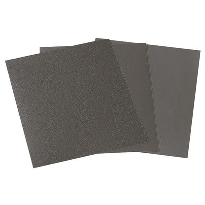 1 pliego de papel de lijar en húmedo y seco 230 x 280 mm Wolfcraft Grano 100