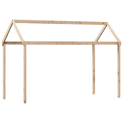 Techo De Cama Infantil Madera Maciza Pino 217x95,5x159 Cm_5