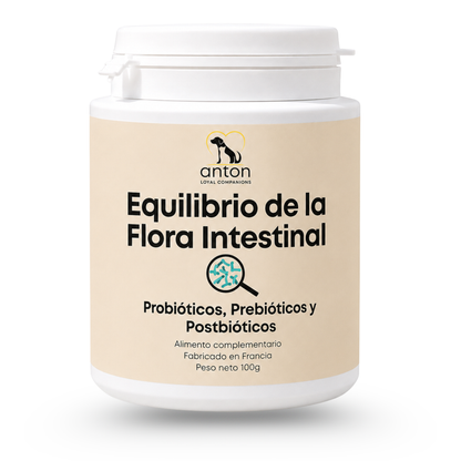 Flora intestinal para perros y gatos – Prebióticos y postbióticos – 100 g_0